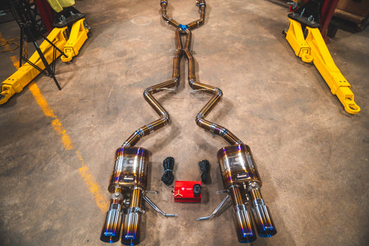 Valvetronic Designs Spjeldstyrt Titanium Eksosanlegg – BMW M3 E90, E92, E93 (S65 V8)