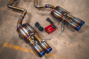 Valvetronic Designs Spjeldstyrt Titanium Eksosanlegg – BMW M3 E90, E92, E93 (S65 V8)