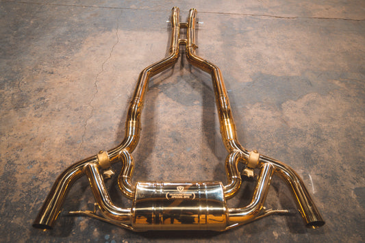 Valvetronic Designs Spjeldstyrt Eksosanlegg – Mercedes AMG GT (4.0 V8)