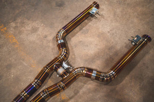 Valvetronic Designs Titanium Eksosanlegg – Mercedes-AMG C63 / C63S (W205, 2015–2023) KONG PERFORMANCE