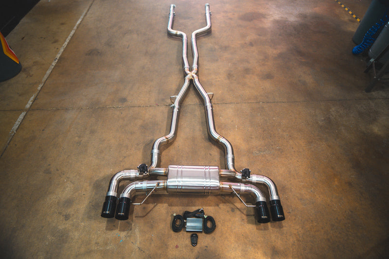 Valvetronic Designs Spjeldstyrt Eksosanlegg – BMW M550i G30 (N63 V8)