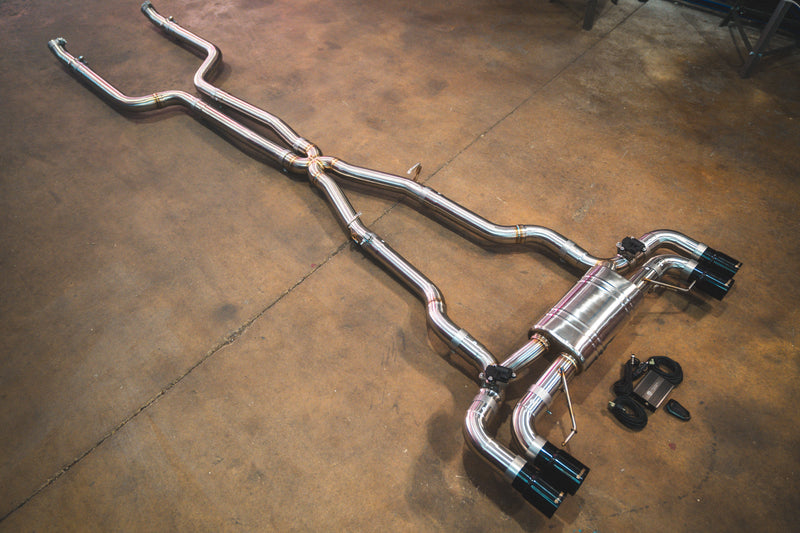 Valvetronic Designs Spjeldstyrt Eksosanlegg – BMW M550i G30 (N63 V8)