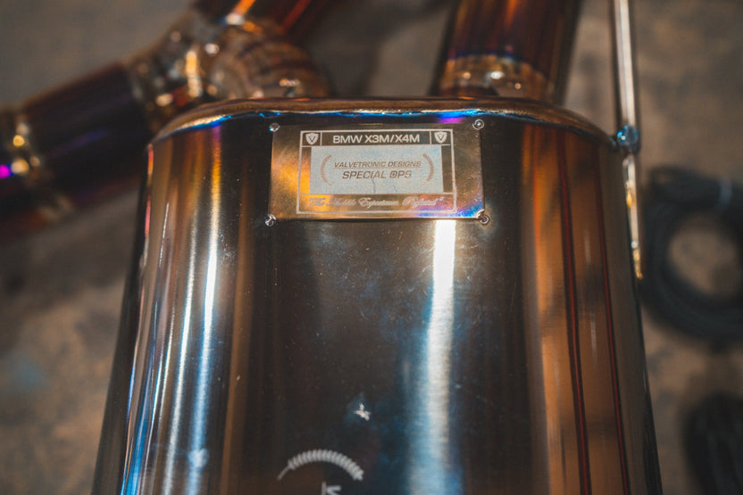 Valvetronic Designs BMW X3M / X4M Valved Sport Exhaust System (F97/F98)