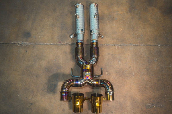 Valvetronic Designs F1 Eksosanlegg – McLaren Artura (Titanium)