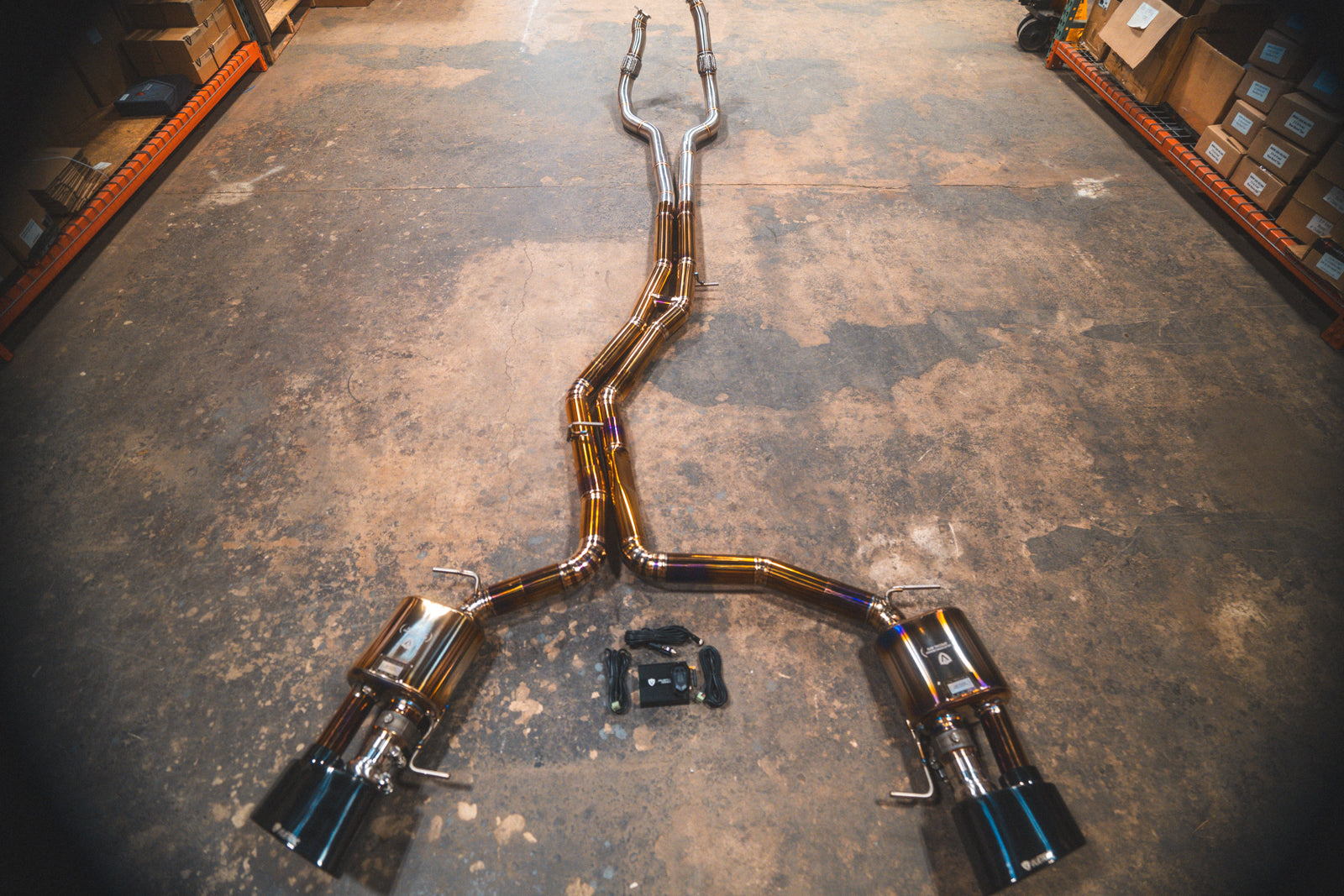 Valvetronic Designs Spjeldstyrt Eksosanlegg – Audi RS6, RS7 C8 (4.0 V8 Titanium)