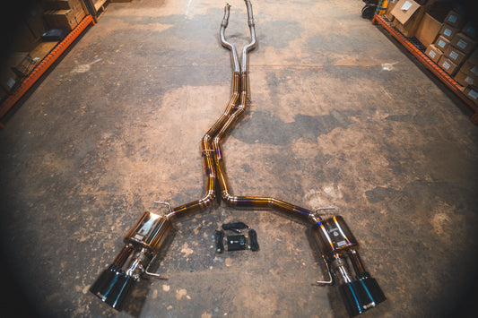 Valvetronic Designs Spjeldstyrt Eksosanlegg – Audi RS6, RS7 C8 (4.0 V8 Titanium)