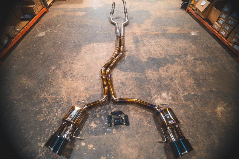 Valvetronic Designs Spjeldstyrt Eksosanlegg – Audi RS6, RS7 C8 (4.0 V8 Titanium)