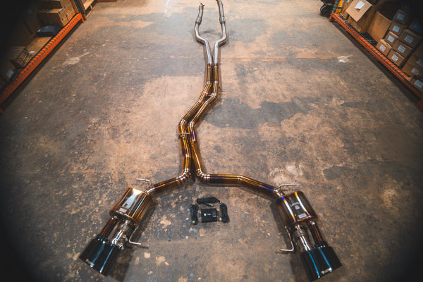 Valvetronic Designs Spjeldstyrt Eksosanlegg – Audi RS6, RS7 C8 (4.0 V8 Titanium)