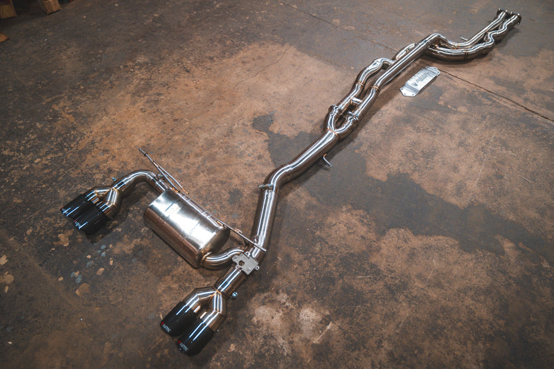 Valvetronic Designs Spjeldstyrt Eksosanlegg – BMW M2 Competition, M2 CS F87 (S55, Equal Length)