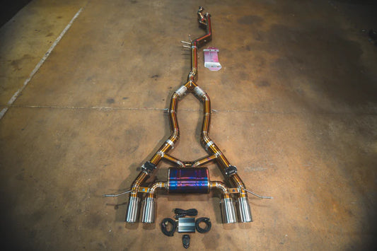 Valvetronic Designs Sports Exo System with damper control for BMW M3/M4 G8x