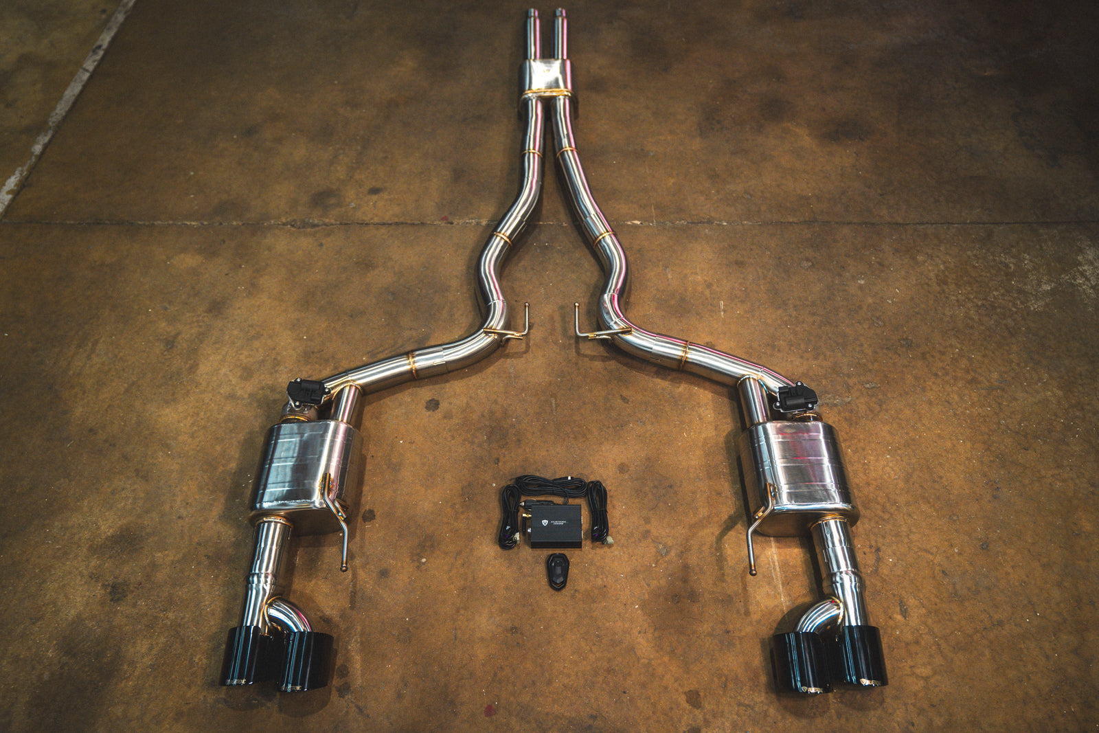 Valvetronic Designs Spjeldstyrt Eksosanlegg – Ford Mustang GT S550, S650 (5.0 Coyote V8)