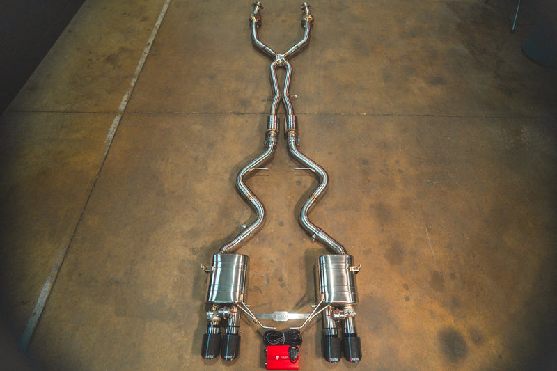 Valvetronic Designs Spjeldstyrt Eksosanlegg – BMW M3 E90, E92, E93 (S65 V8 T304 Stainless)