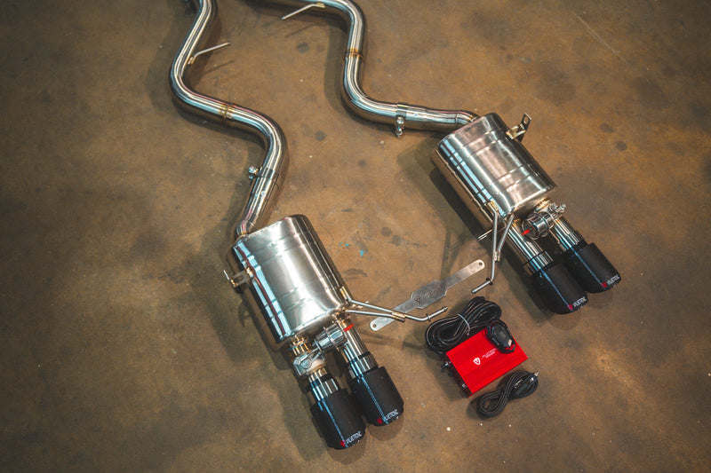 Valvetronic Designs Spjeldstyrt Eksosanlegg – BMW M3 E90, E92, E93 (S65 V8 T304 Stainless)