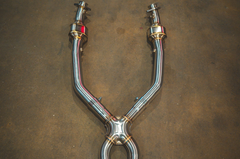 Valvetronic Designs X-Pipe Midpipe – BMW M3 E90, E92, E93 (S65 V8)