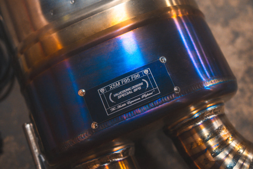 Valvetronic Designs BMW X5M / X6M F95–F96 Valved Sport Exhaust System