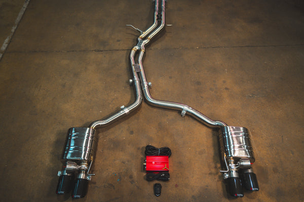 Valvetronic Designs Spjeldstyrt Eksosanlegg – Audi S4, S5 B8, B8.5 (3.0 Supercharged V6)