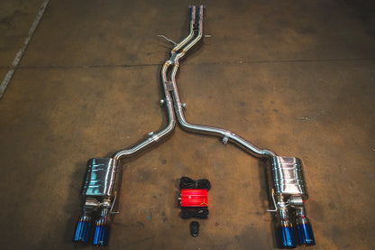 Valvetronic Designs Spjeldstyrt Eksosanlegg – AUDI S4/S5 B8 (2010-2016)