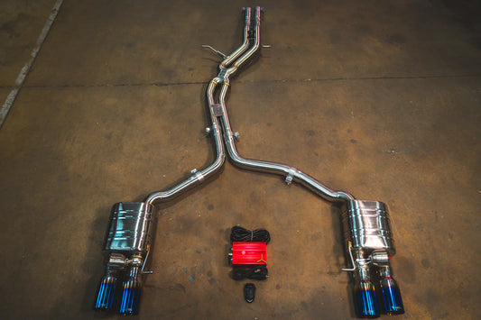 Valvetronic Designs Damper Exhauster System - BMW M2 Competition F87 (2018–2021)