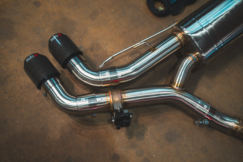 Valvetronic Designs BMW X5M / X6M F95–F96 Valved Sport Exhaust System