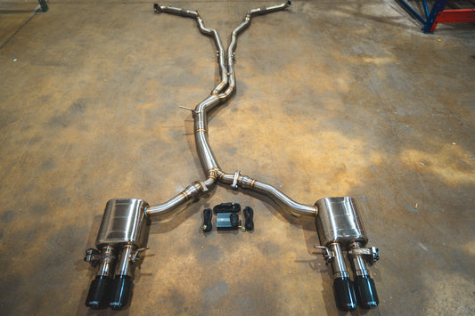Valvetronic Designs Spjeldstyrt Eksosanlegg – Audi S4, S5 B9 (3.0 V6)