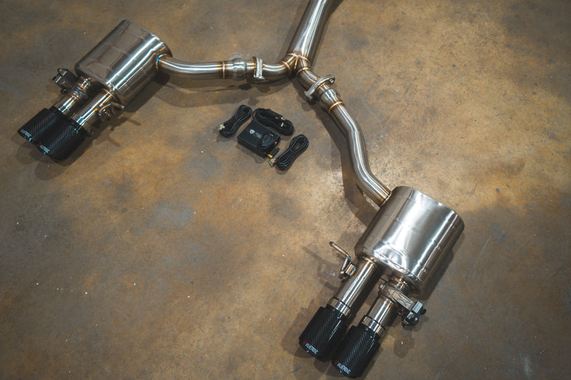 Valvetronic Designs Spjeldstyrt Eksosanlegg – Audi S4, S5 B9 (3.0 V6)