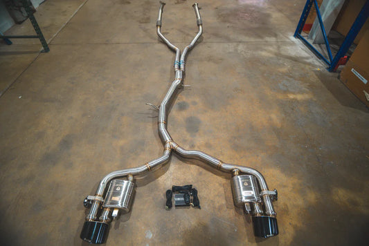 Valvetronic Designs Damper Exhauster System - BMW M2 Competition F87 (2018–2021)