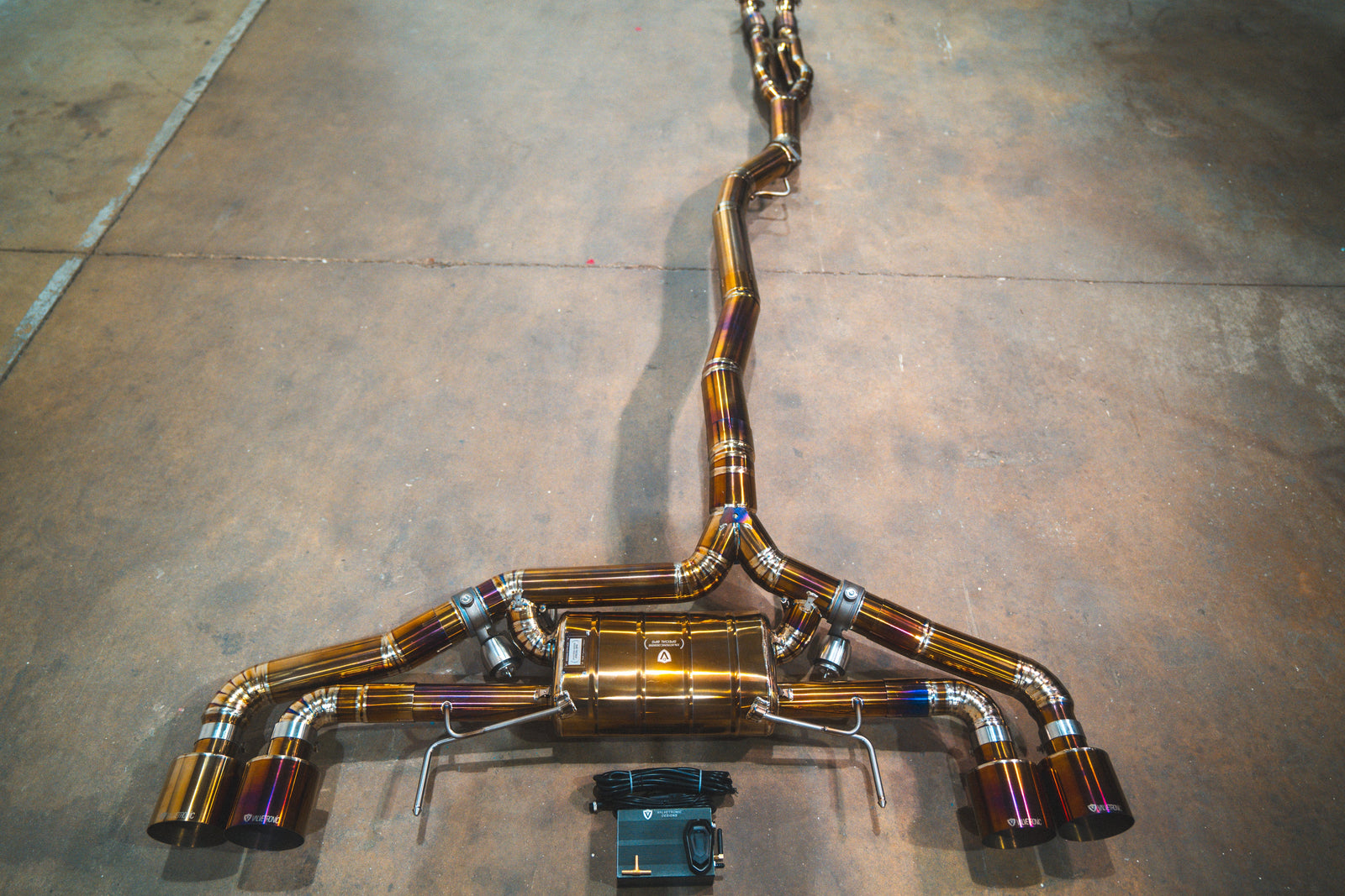 Valvetronic Designs Spjeldstyrt Eksosanlegg – Nissan GT-R R35 (3.8 V6 Titanium)