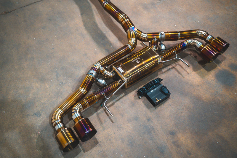 Valvetronic Designs Spjeldstyrt Eksosanlegg – Nissan GT-R R35 (3.8 V6 Titanium)