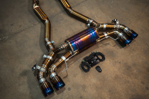 Valvetronic Designs Spjeldstyrt Eksosanlegg – BMW M8 Coupe, Convertible, Gran Coupe (S63 V8 Titanium)