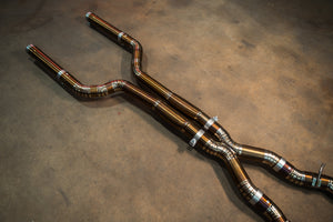 Valvetronic Designs Spjeldstyrt Eksosanlegg – BMW M8 Coupe, Convertible, Gran Coupe (S63 V8 Titanium)