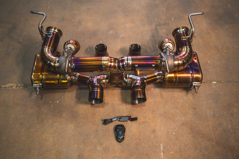 Valvetronic Designs Spjeldstyrt Eksosanlegg – Ferrari 458 Italia / Spider (4.5 V8 Titanium)