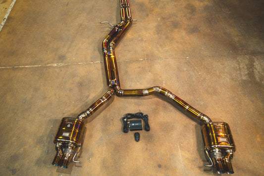 Valvetronic Designs Damper Exhauster System - BMW M2 Competition F87 (2018–2021)