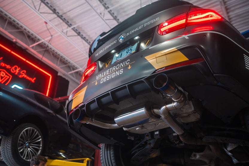 Valvetronic Designs BMW F30 / F22 / F32 / F36 Valved Sport Exhaust System (Axleback)