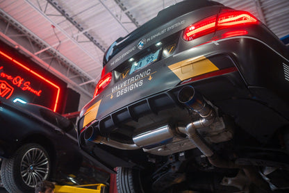 Valvetronic Designs BMW F30 / F22 / F32 / F36 Valved Sport Exhaust System (Axleback)