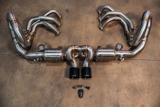 Valvetronic Designs Spjeldstyrt Eksosanlegg – Porsche 911 GT3, GT3 RS 991.1, 991.2 (F1 RSR Sound)