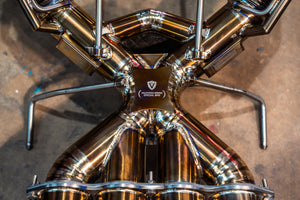 Valvetronic Designs F1 Race Eksosanlegg – McLaren 765LT (Titanium)