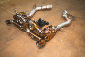 Valvetronic Designs Spjeldstyrt Eksosanlegg – Ferrari 488 GTB / Spider / Pista (3.9 V8 Titanium)