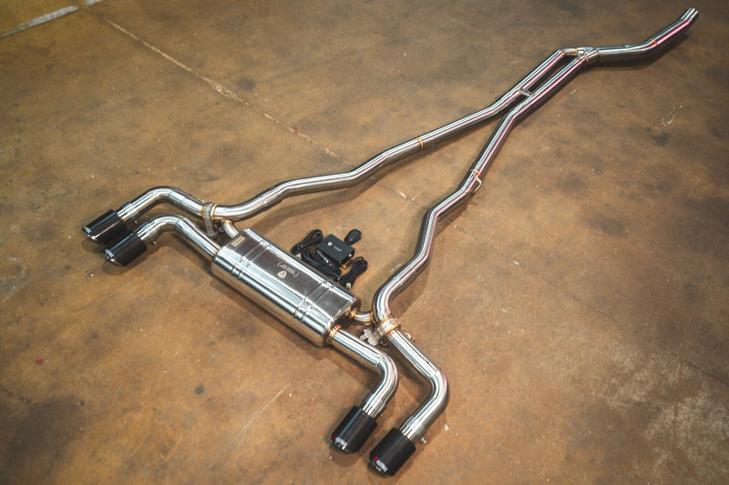 Valvetronic Designs Spjeldstyrt Eksosanlegg – BMW 530i, 540i G30 (B58)