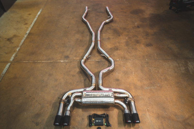 Valvetronic Designs Spjeldstyrt Eksosanlegg – BMW X5M F85, X6M F86 (S63 V8)