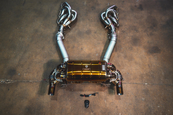 Valvetronic Designs Spjeldstyrt Eksosanlegg – Ferrari F430 Scuderia, 16M (V8)