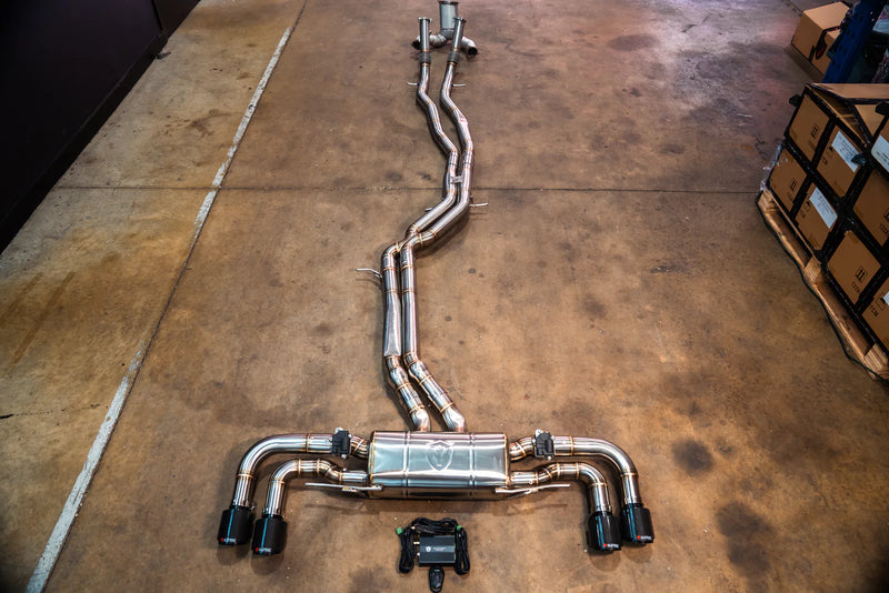 Valvetronic Designs Spjeldstyrt Eksosanlegg – Porsche Cayenne 9Y0 (4.0 V8)