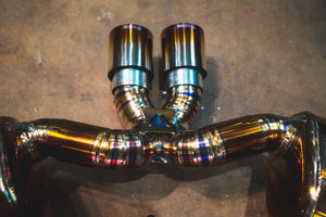 Valvetronic Designs Spjeldstyrt Eksosanlegg – Porsche 981 Cayman, Boxster (Titanium)
