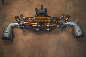 Valvetronic Designs Spjeldstyrt Eksosanlegg – Porsche 992 Carrera, Turbo, Turbo S (Titanium)
