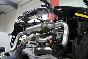 Quicksilver OPF delete pipes - Audi R8 V10 (Euro-Spec OPF) KONG PERFORMANCE