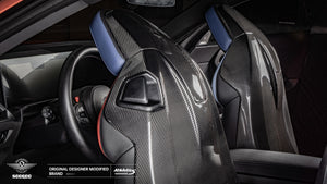 SOOQOO – Carbon Seterygg Cover (OEM Style)  BMW M2/M4/M8 - G87/G82/G83/F91/F92