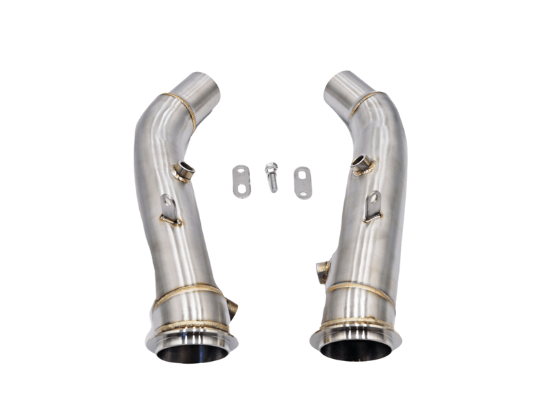 VRP Giulia Quadrifoglio downpipes