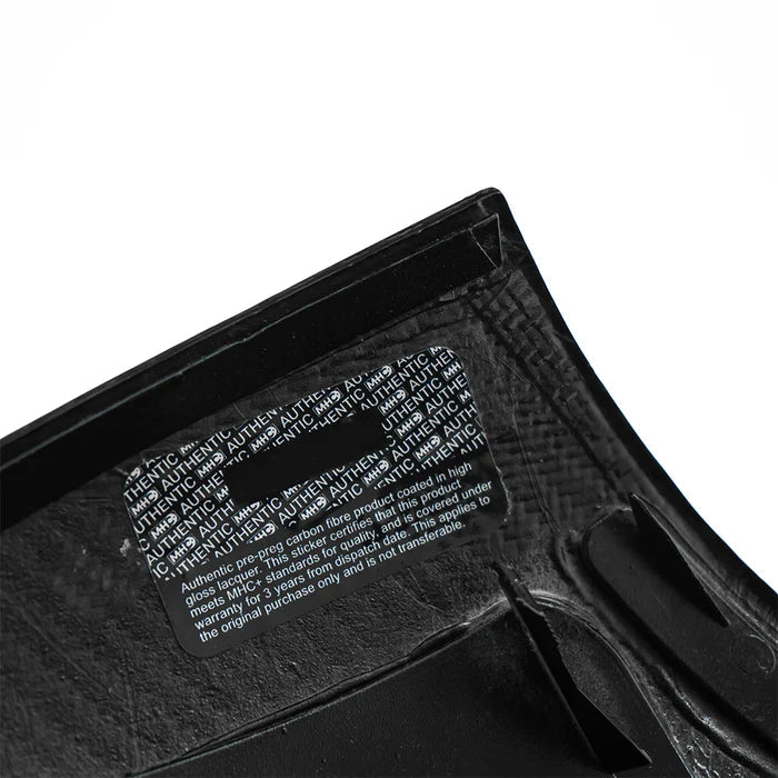 MHC+ BMW M3 Speilkåper i gloss pre-preg carbon (E92/E93) KONG PERFORMANCE