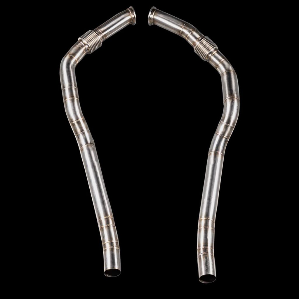 AUDI RS6/RS7 (C8) Catless Downpipes fra BlackBoost KONG PERFORMANCE