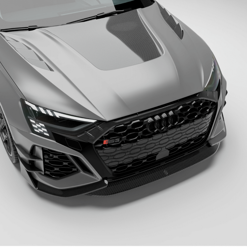 Audi RS3 8Y Limousine Cabon Fiber Hood Revozport