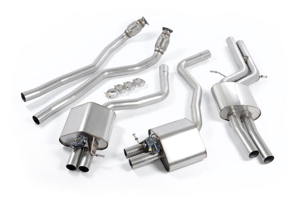Milltek Resonert sportseksosanlegg — Audi RS6/RS7 C7